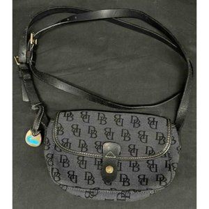 Rare Dooney & Bourke Monogram Crossbo